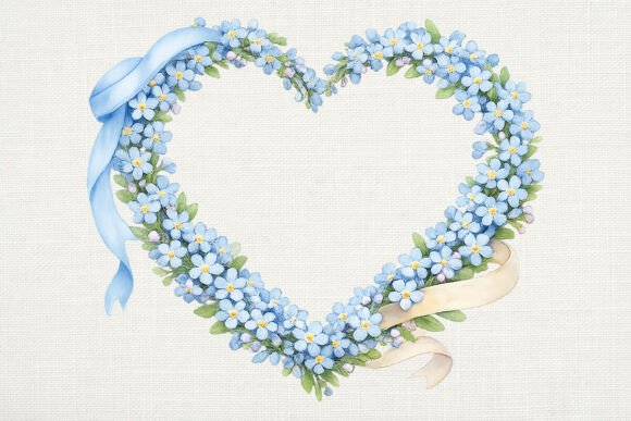 Download Memorial Floral Heart Frame PNG - Frame png Collection