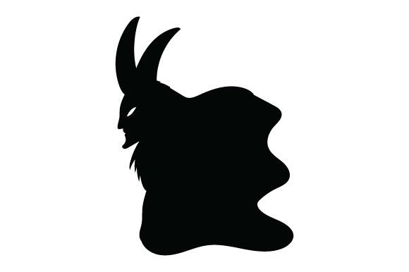 Download Krampus' Shadow Silhouette in Kid's Bedroom - Silhouette Collection