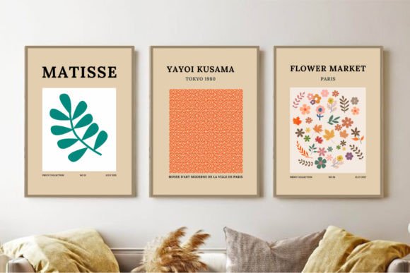 Download Wall Art Set of 3 Matisse Print - Wall art set of 3 Collection