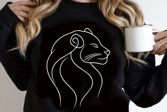 Download Lioness Head Black Silhouette SVG PNG, - Silhouette Collection